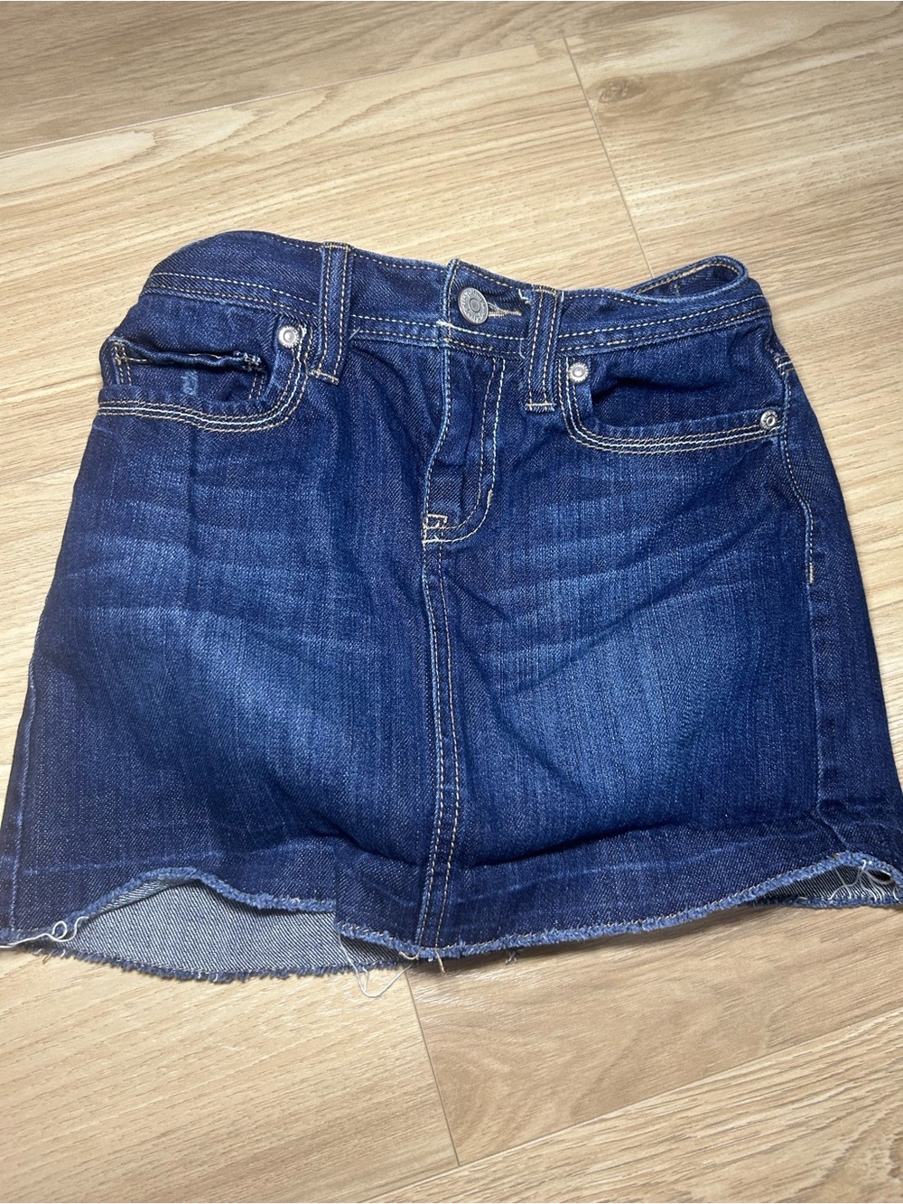 Old Navy Dark Blue Denim Skirt